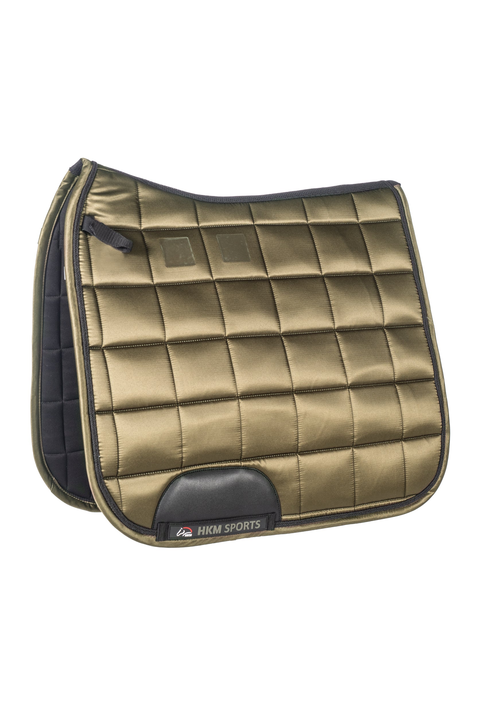 Saddle cloth -Essentials Sportive- Satin 5700 olive green / Pony jumping
