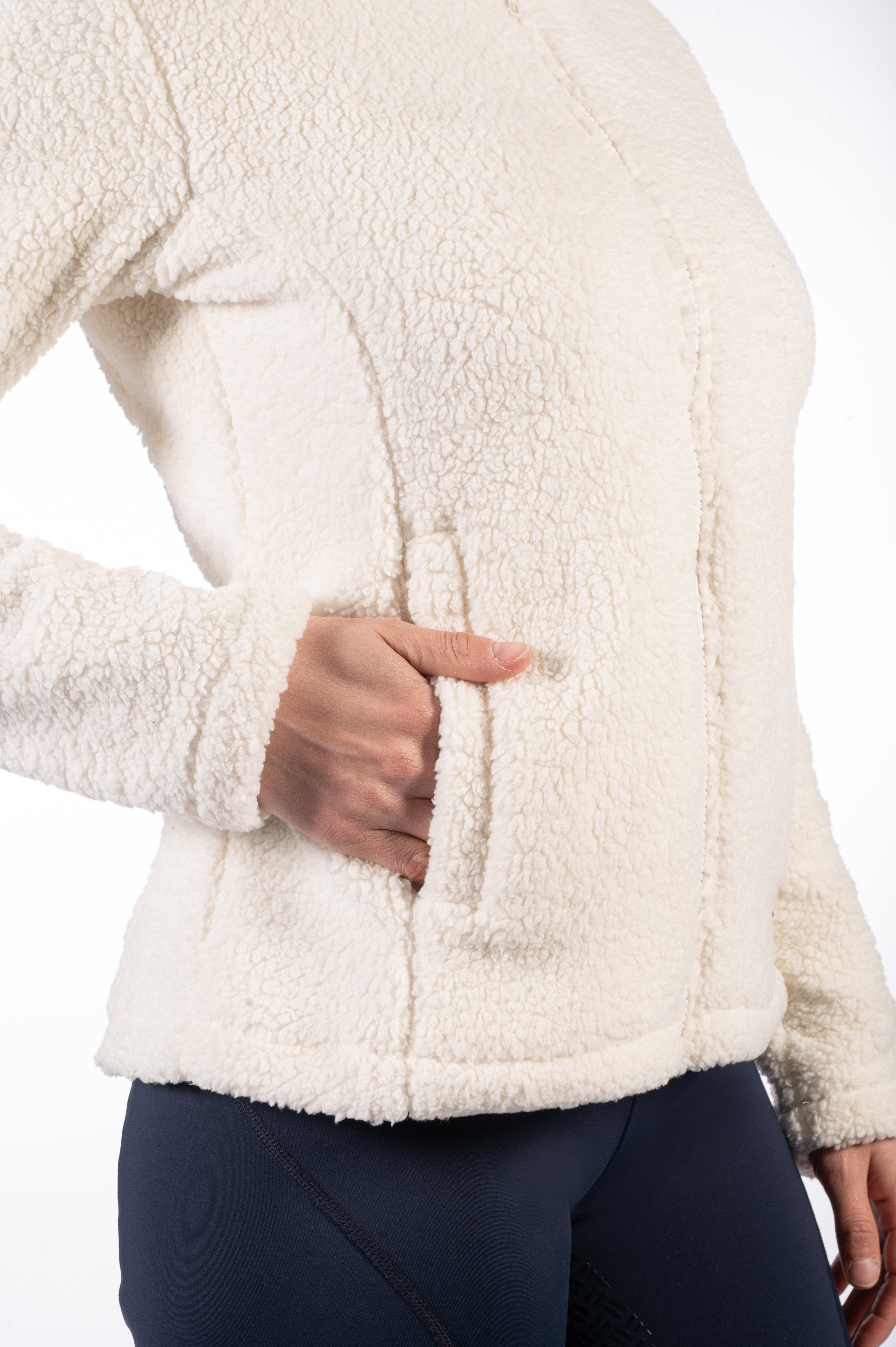 Teddy jacket Cloud 1600 cream / L