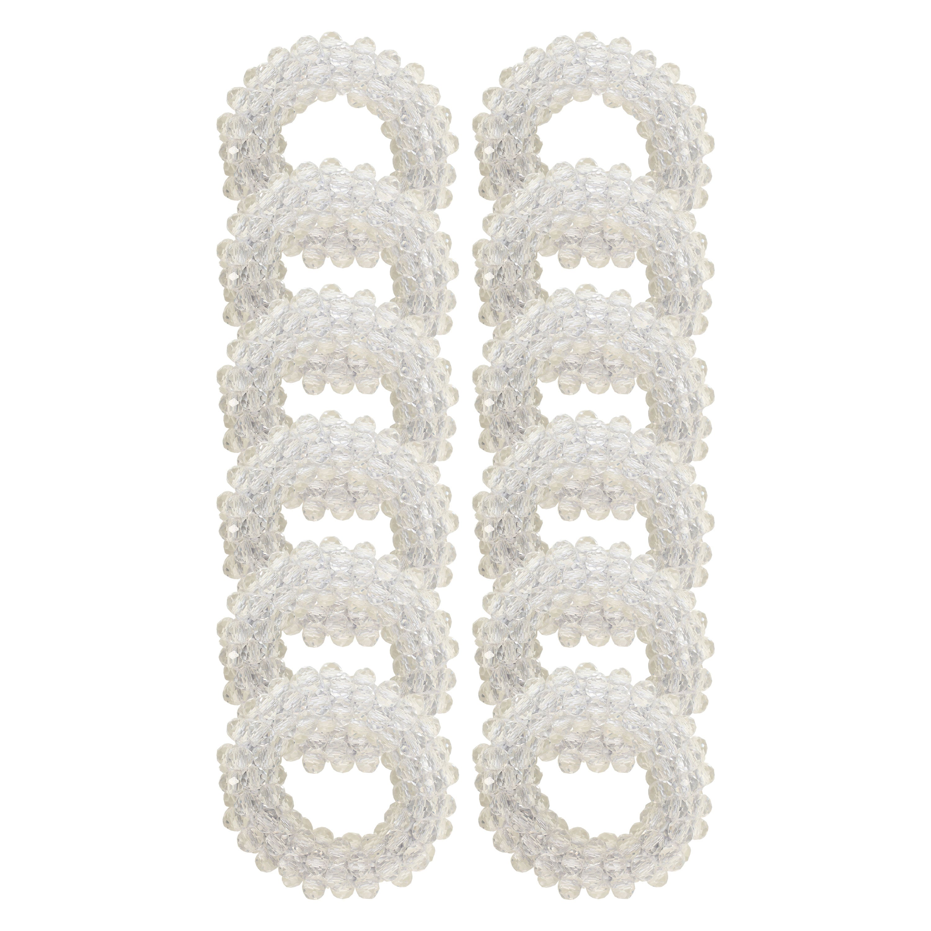 Horse mane knot elastic IRH, set of 12