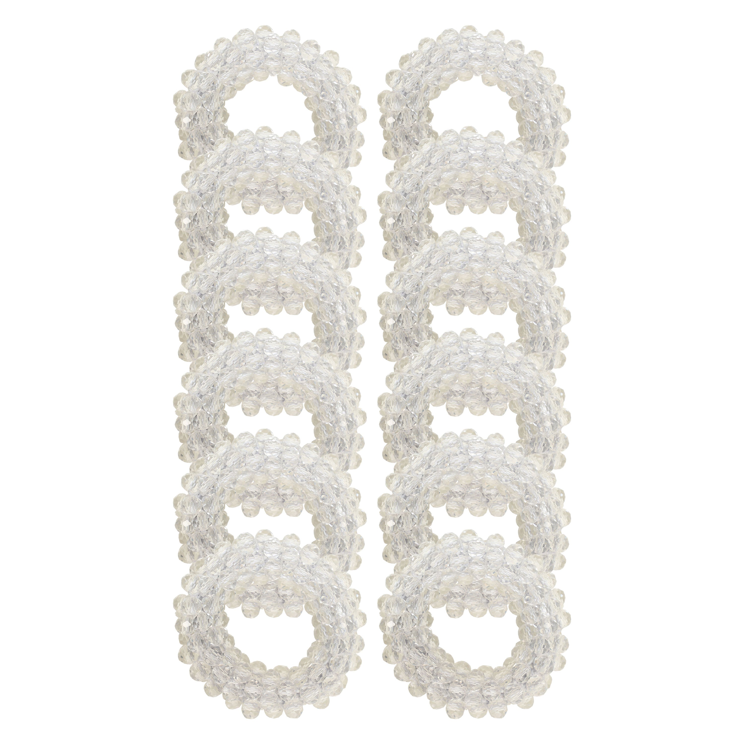Horse mane knot elastic IRH, set of 12