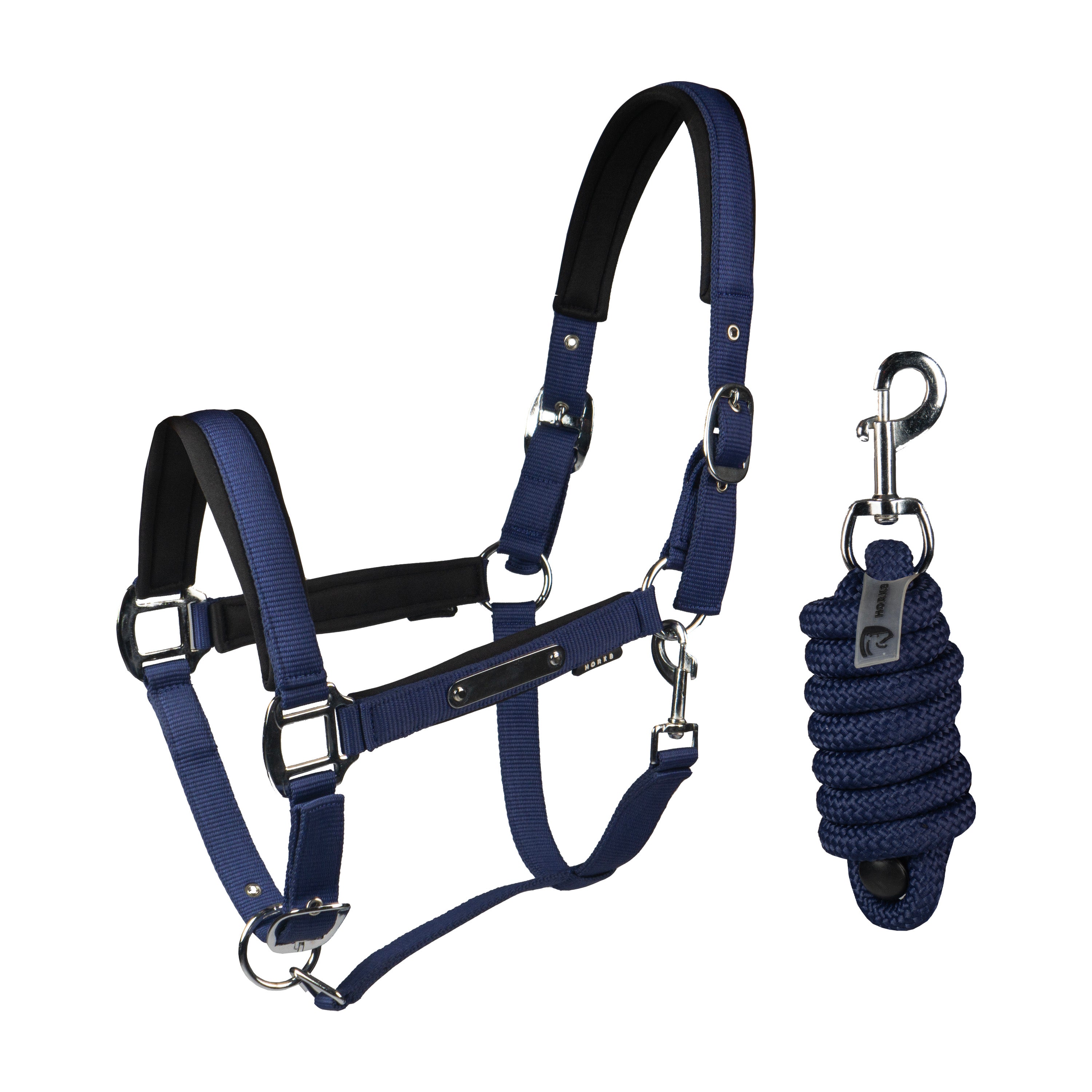 HALTER SET CLASSIC DELIGHT BLUE / PONY