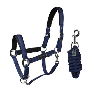 HALTER SET CLASSIC DELIGHT BLUE / PONY
