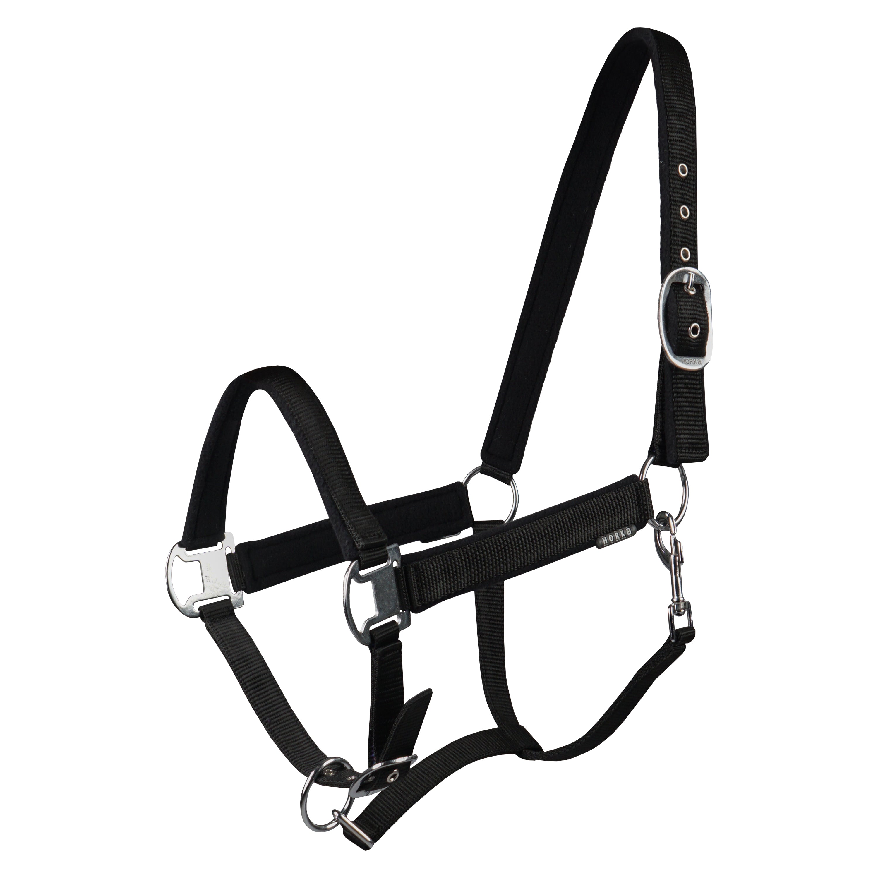 HALTER ELEGANT BLACK / PONY