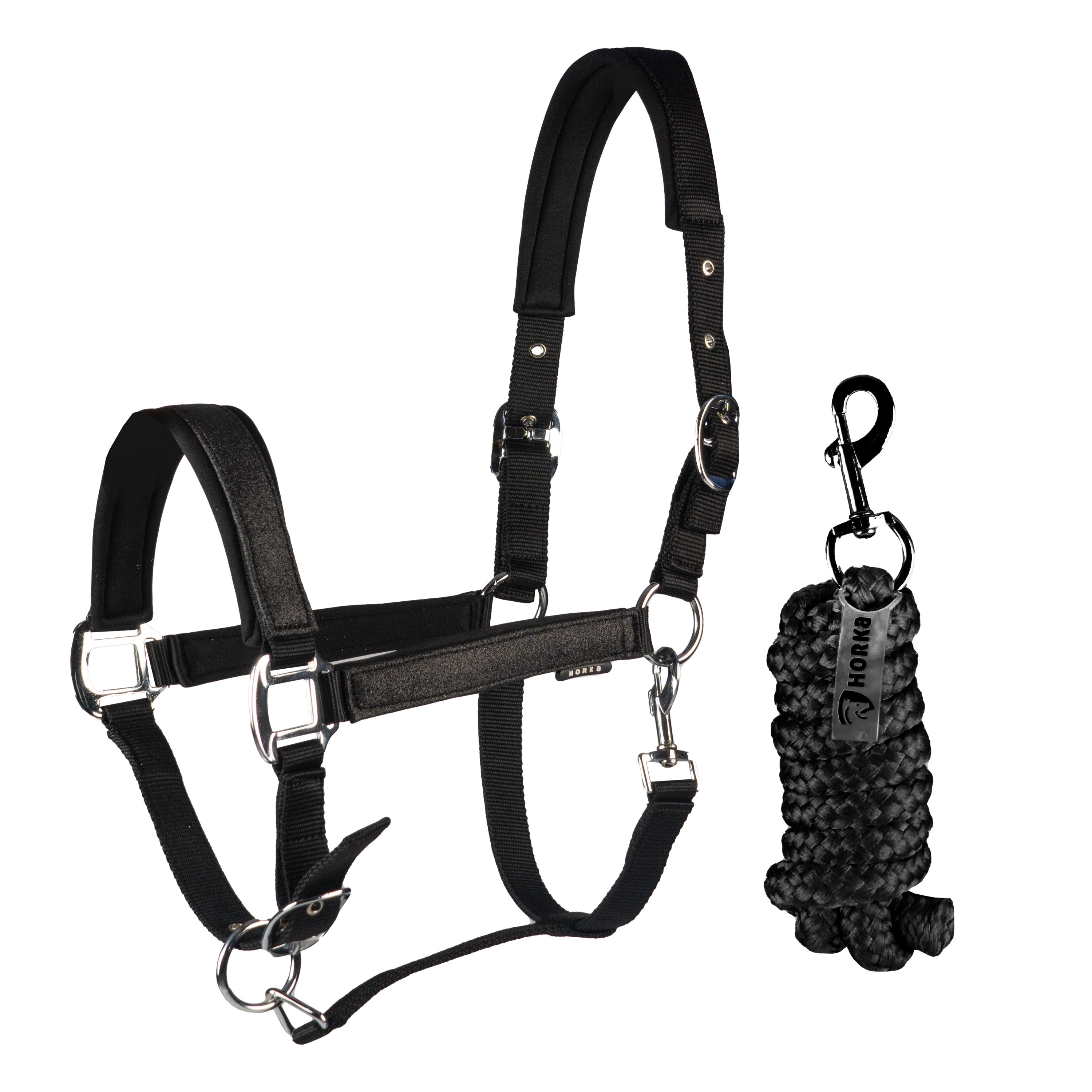HALTER SET BRILLIANCE BLACK / X FULL