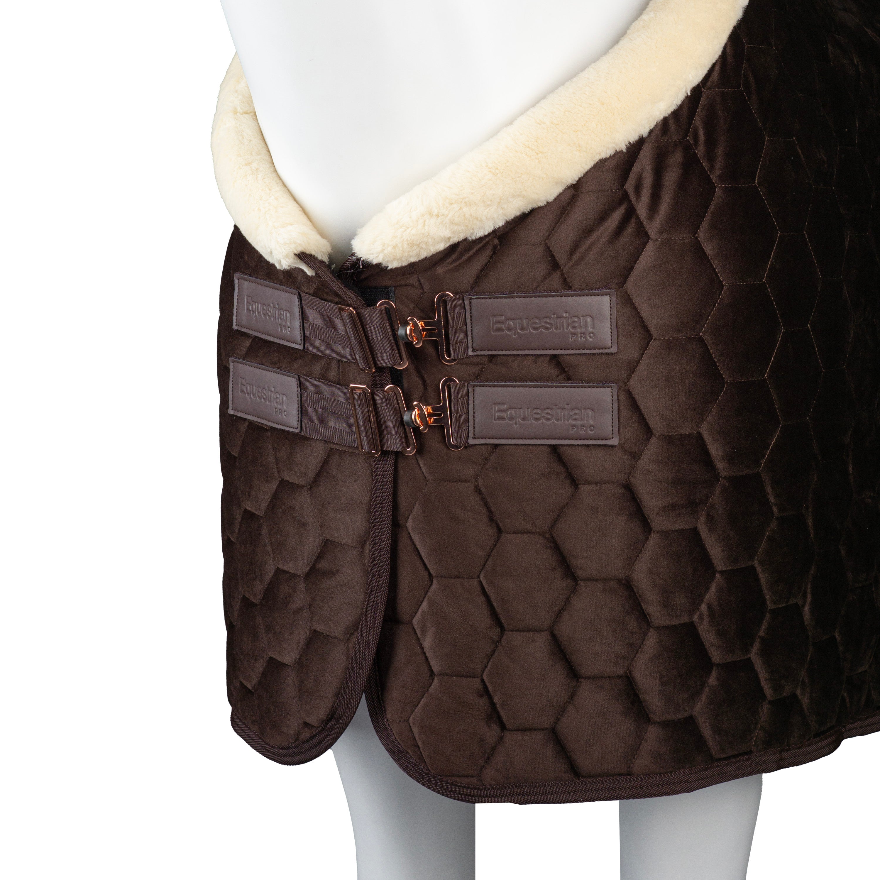 SHOW RUG VELVET DARK CHOCOLATE / 115/165