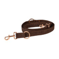 DOG LEAD VELVET DARK CHOCOLATE / S