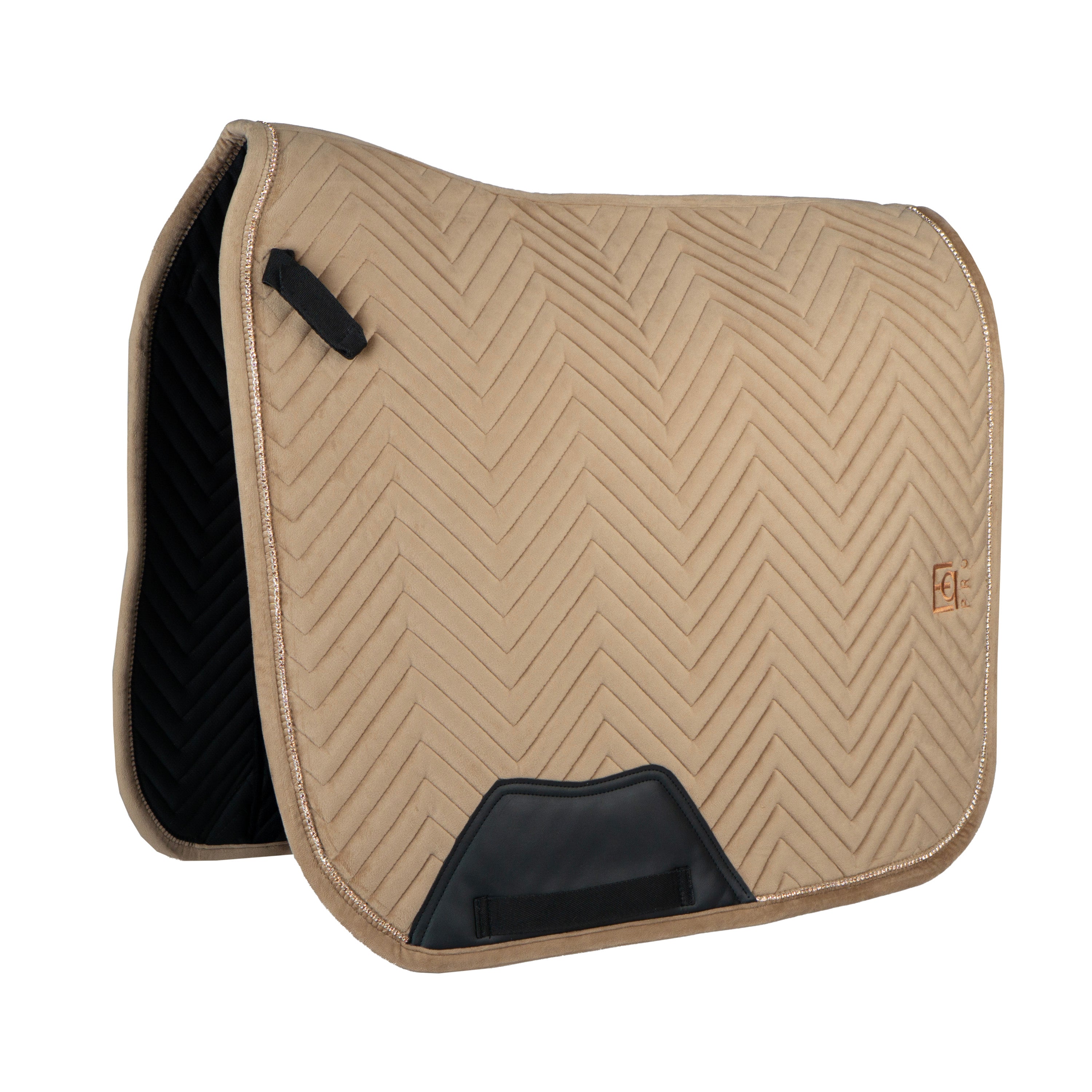 SADDLE PAD DR VELVET MOCHA / PONY