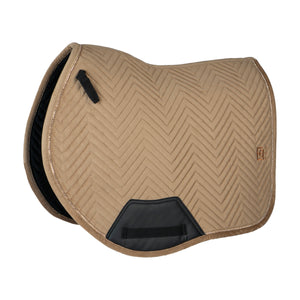 SADDLE PAD CC VELVET MOCHA / PONY