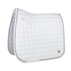 SADDLE PAD DELUXE- DR WHITE / PONY