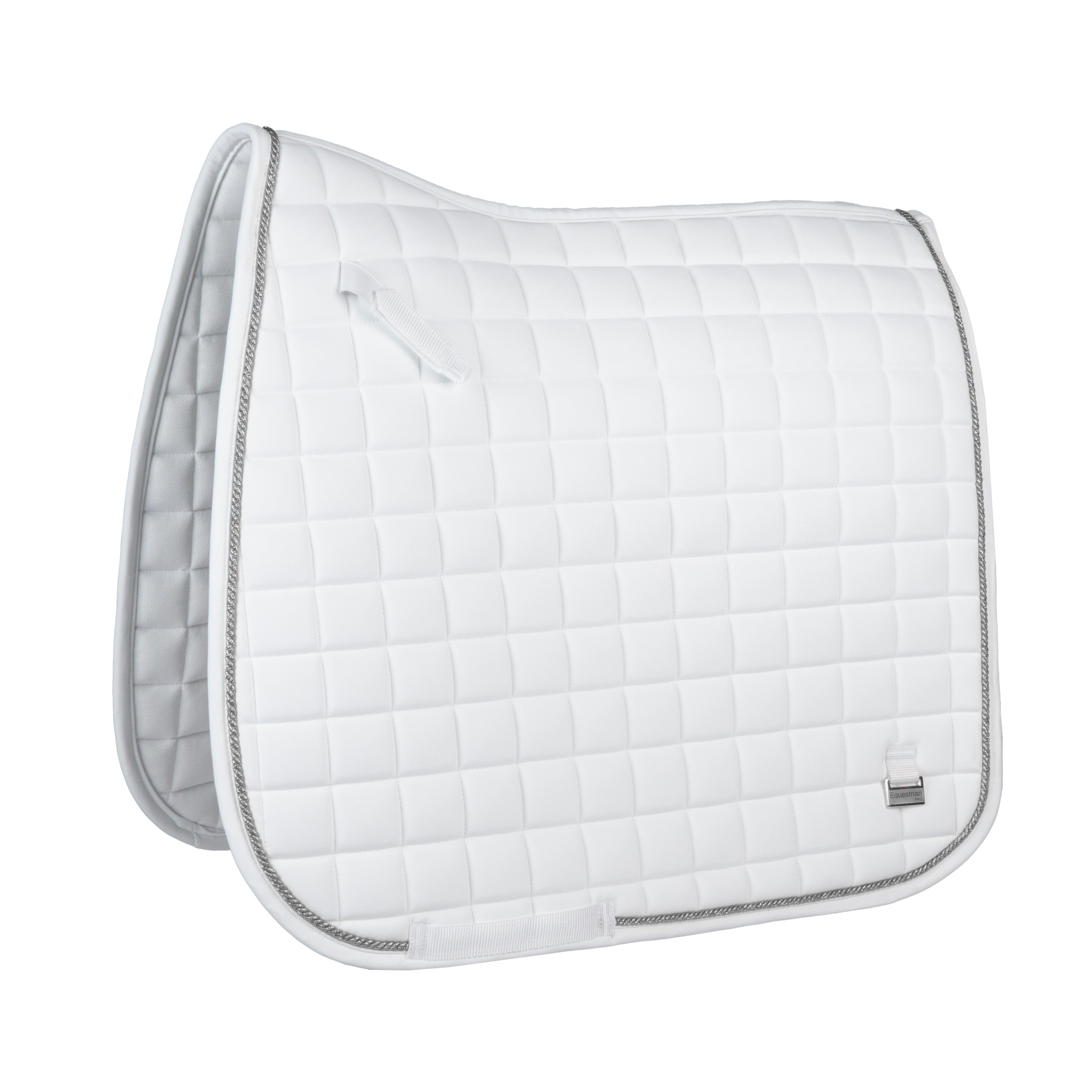 SADDLE PAD DELUXE- DR WHITE / PONY