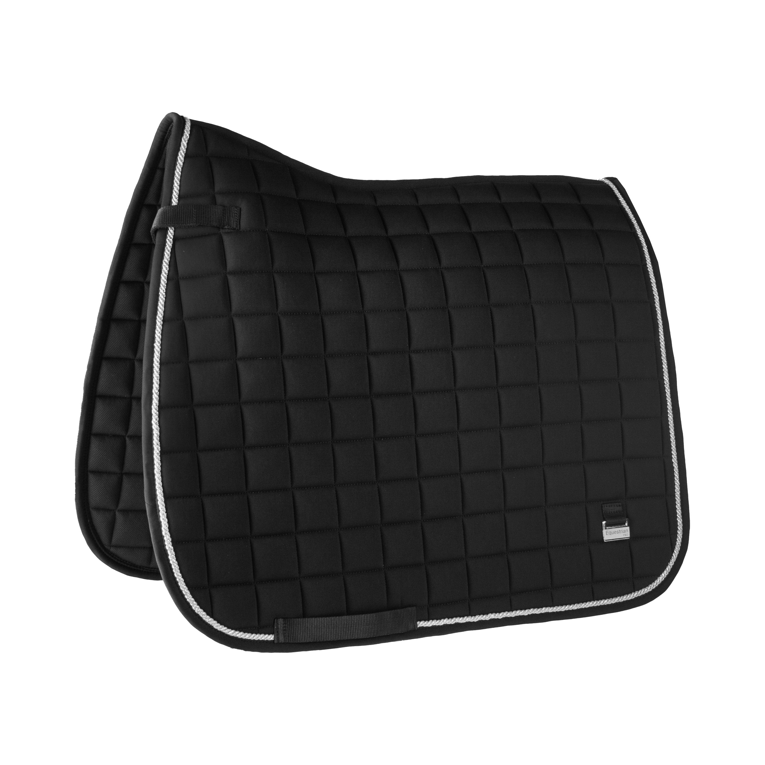SADDLE PAD DELUXE- DR BLACK/SILVER / FULL