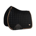 SADDLE PAD DELUXE-CC BLACK/ROSE / PONY