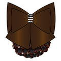 Hair bow with net diamonds IRH