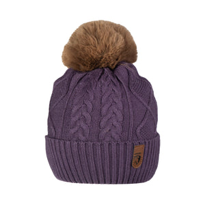 KNITTED BEANIE NIGHT SHADE