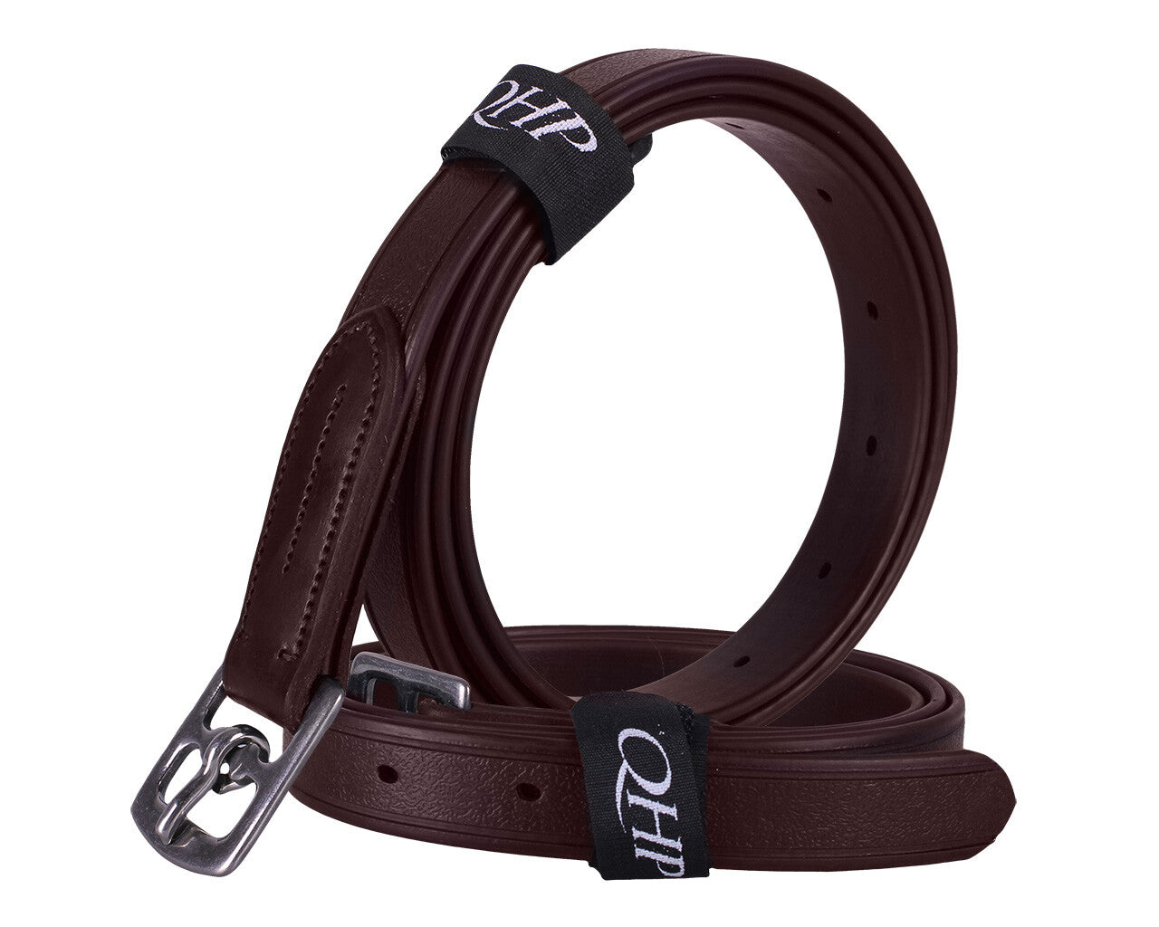 Stirrup leathers synthetic
