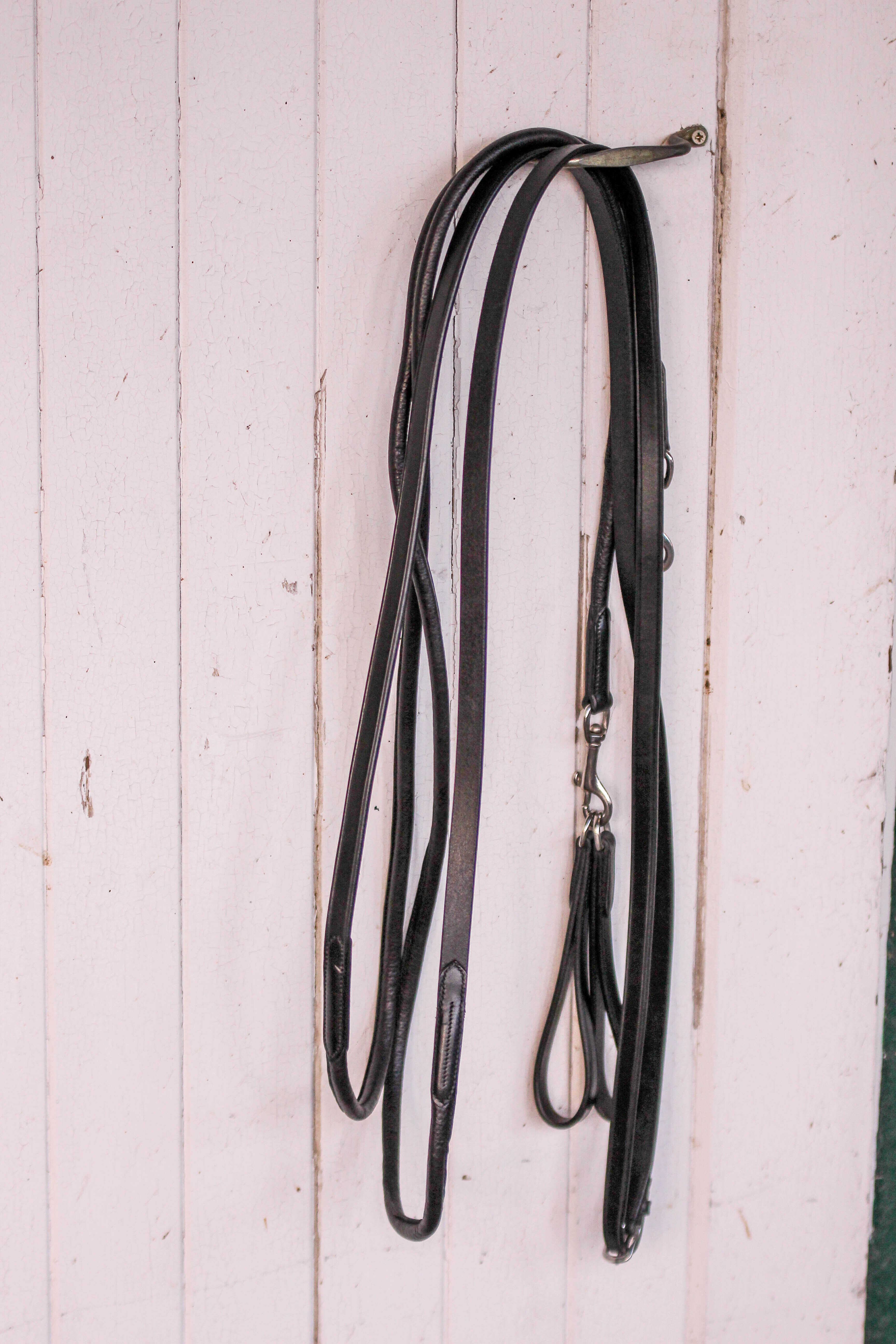 PENELOPE "Cuir rond" Draw reins