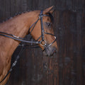 RIDING WORLD Leather gogue reins