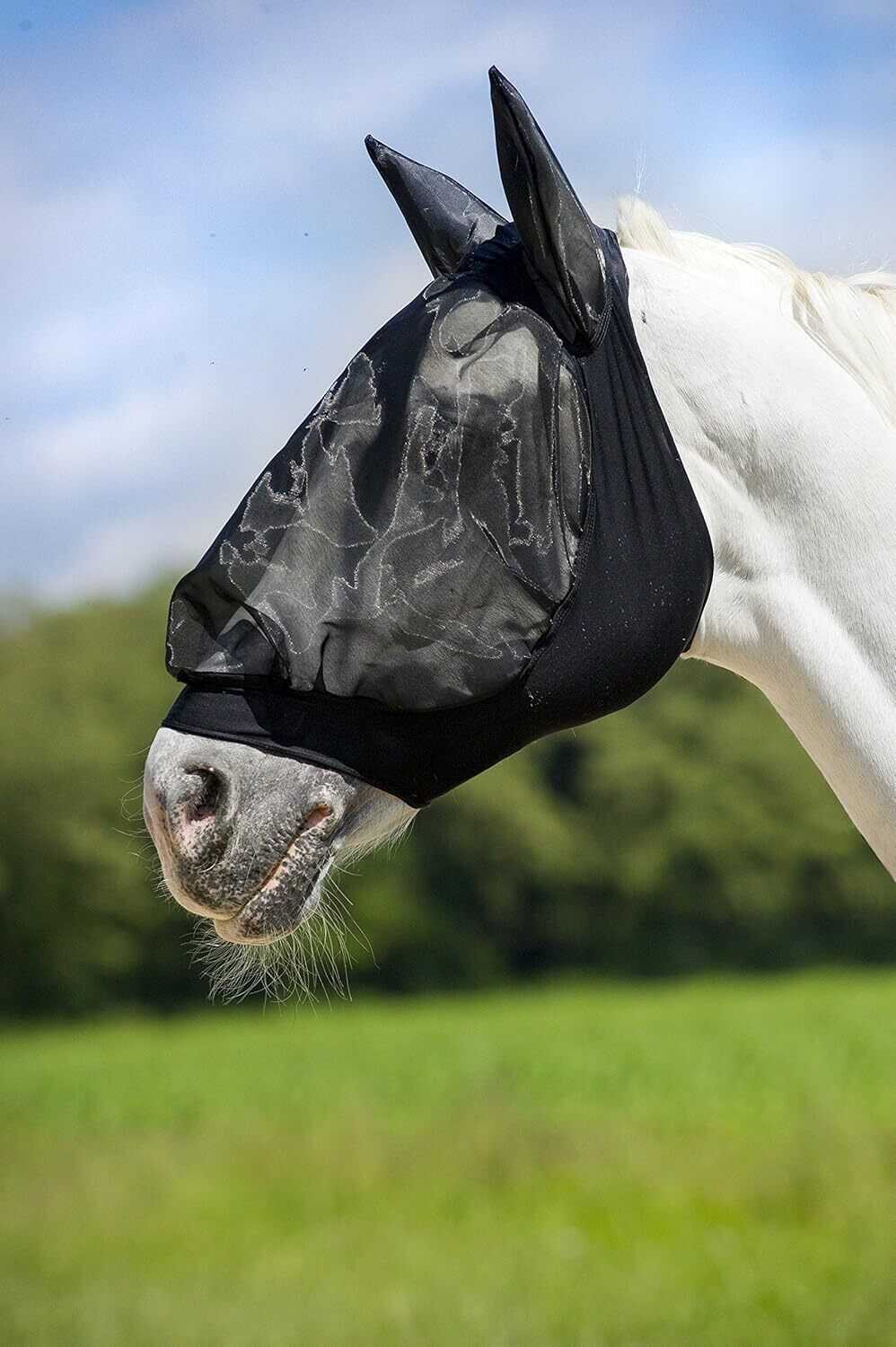 Masque anti-mouches EQUITHÃˆME -LycraÂ®-