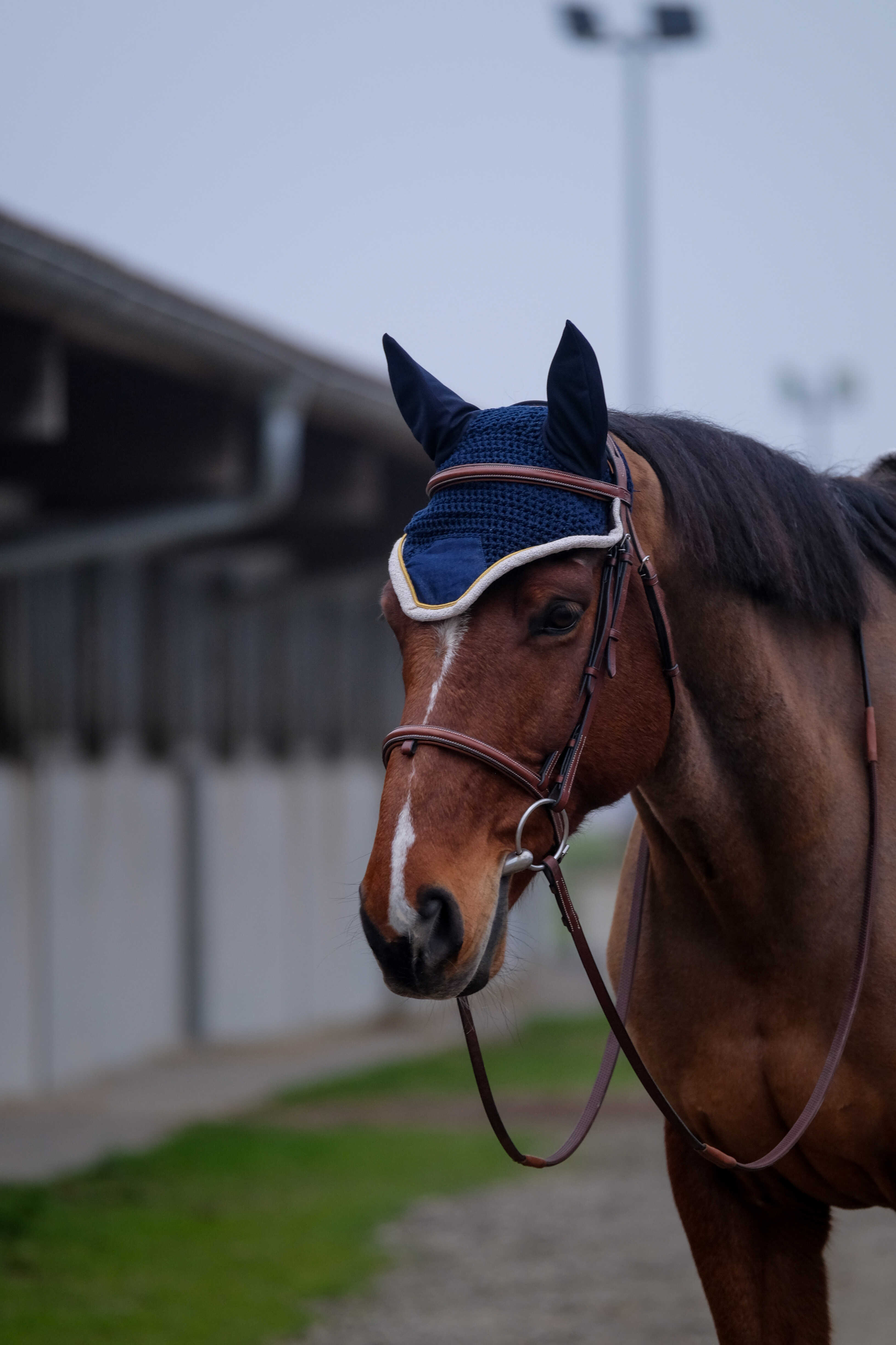 EQUITHÃˆME - Denim - Fly Mask