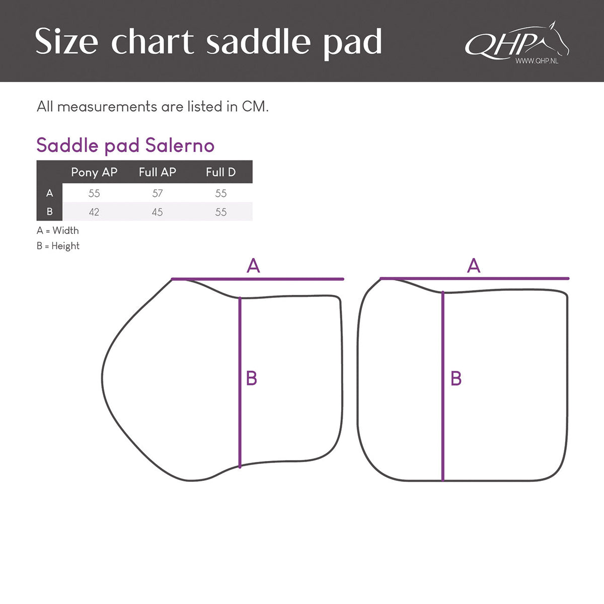 Saddle pad Salerno