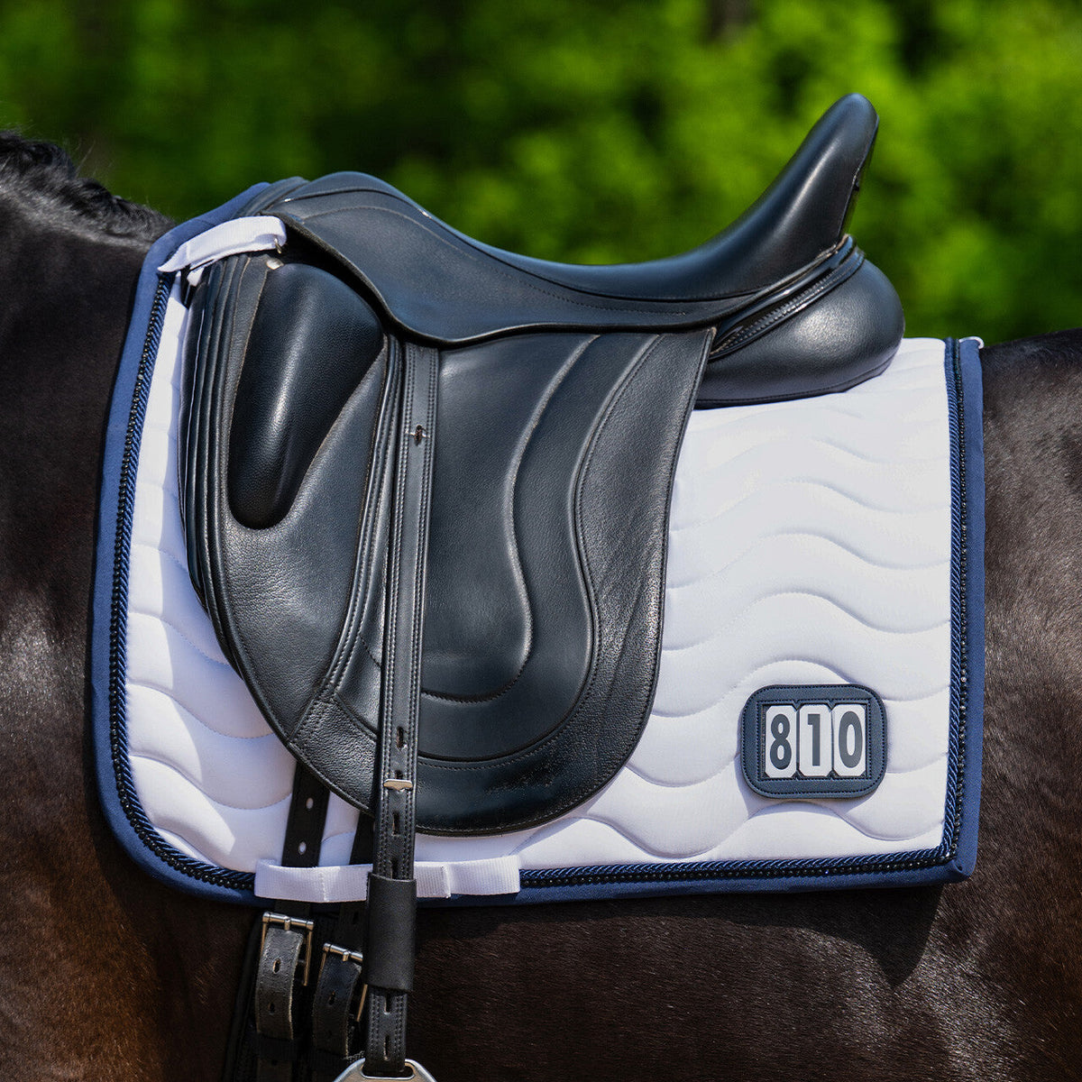 Saddle pad Number