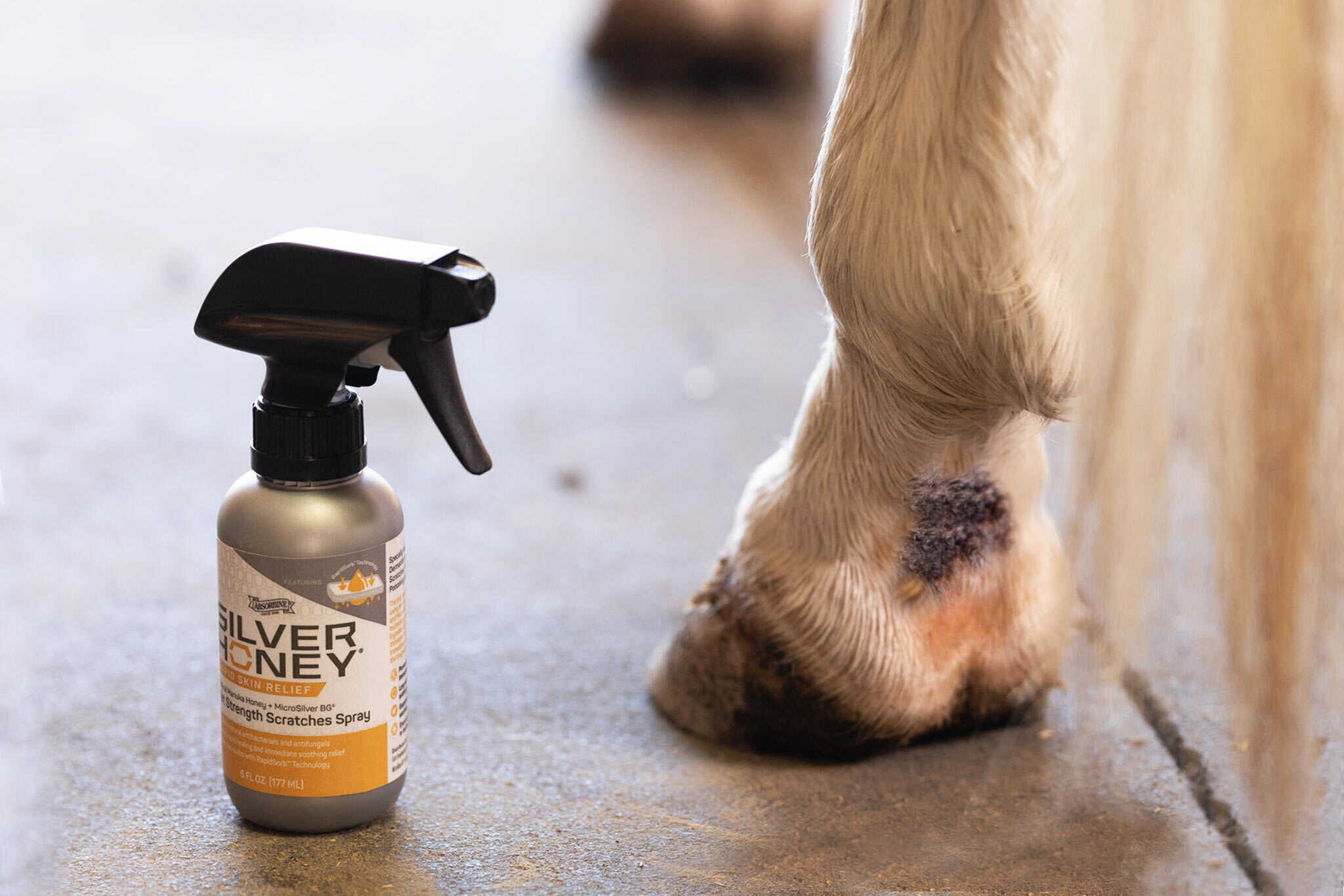Spray Mud Defense ABSORBINE - Silver honey