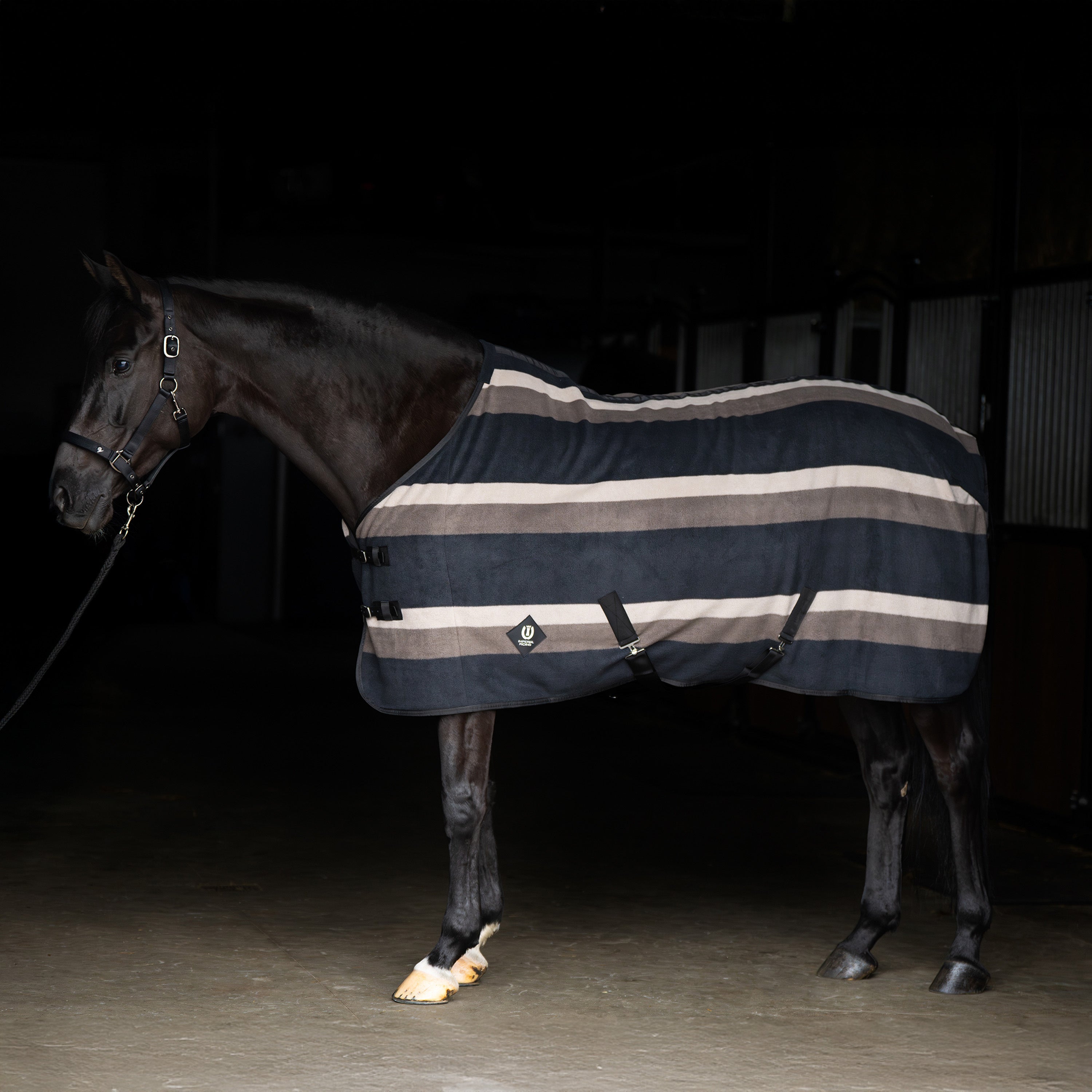Fleece blanket IRHStripe