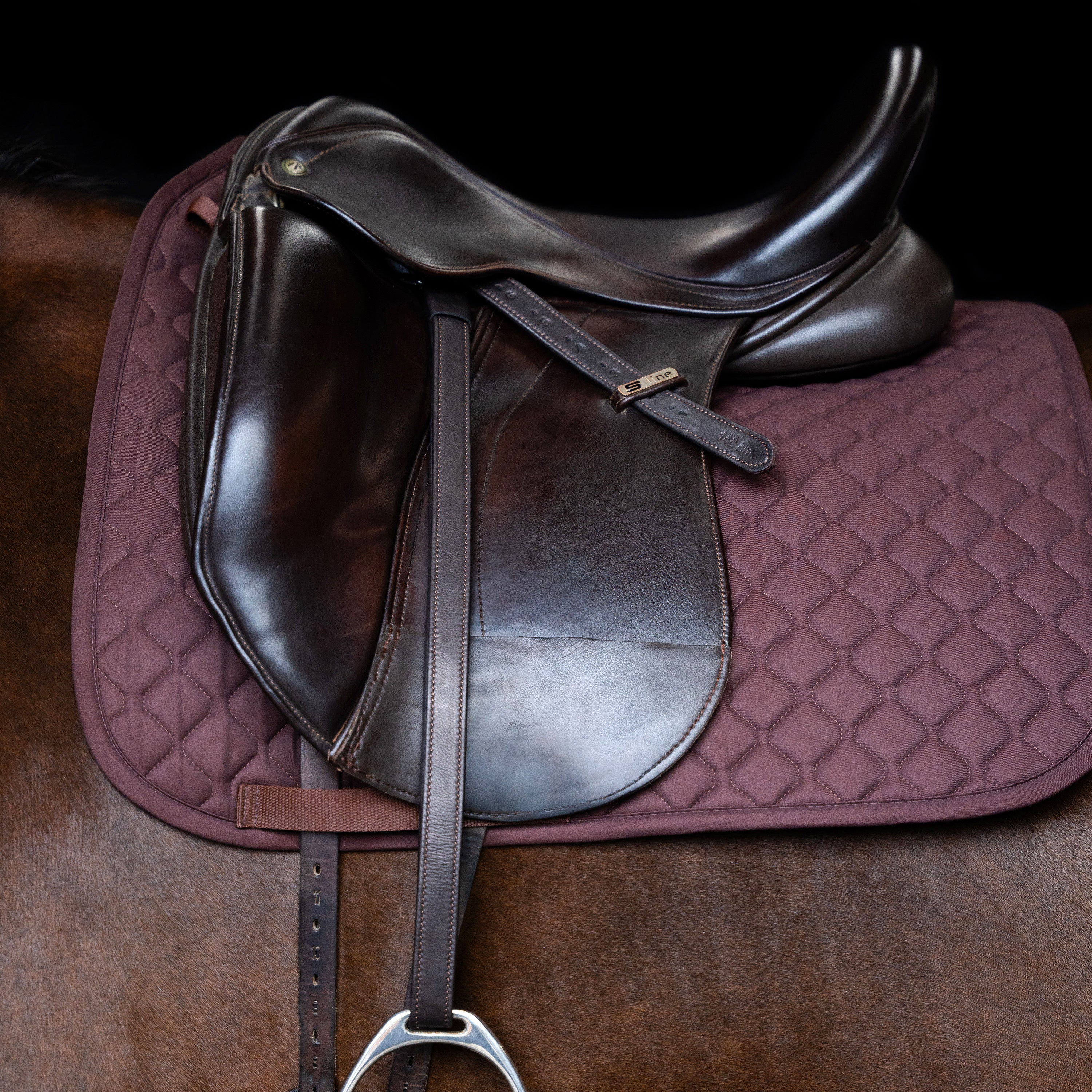Stirrup leathers IRH with nylon core