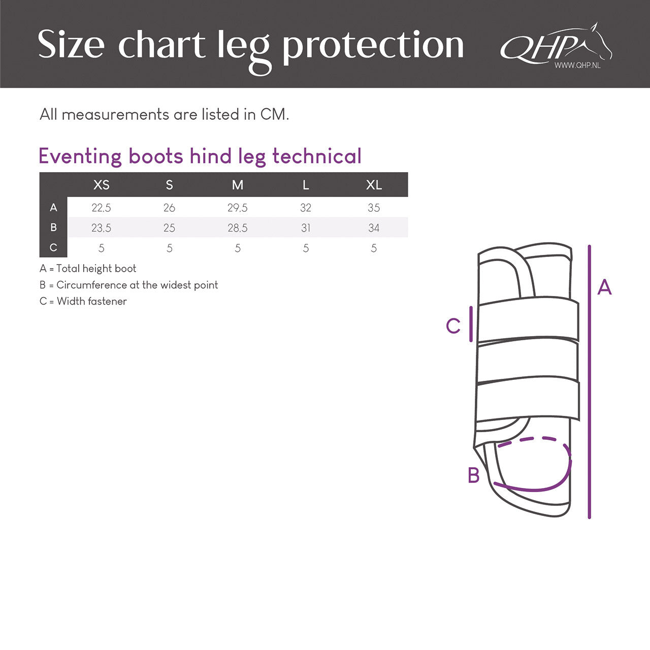 Eventing boots hind leg technical