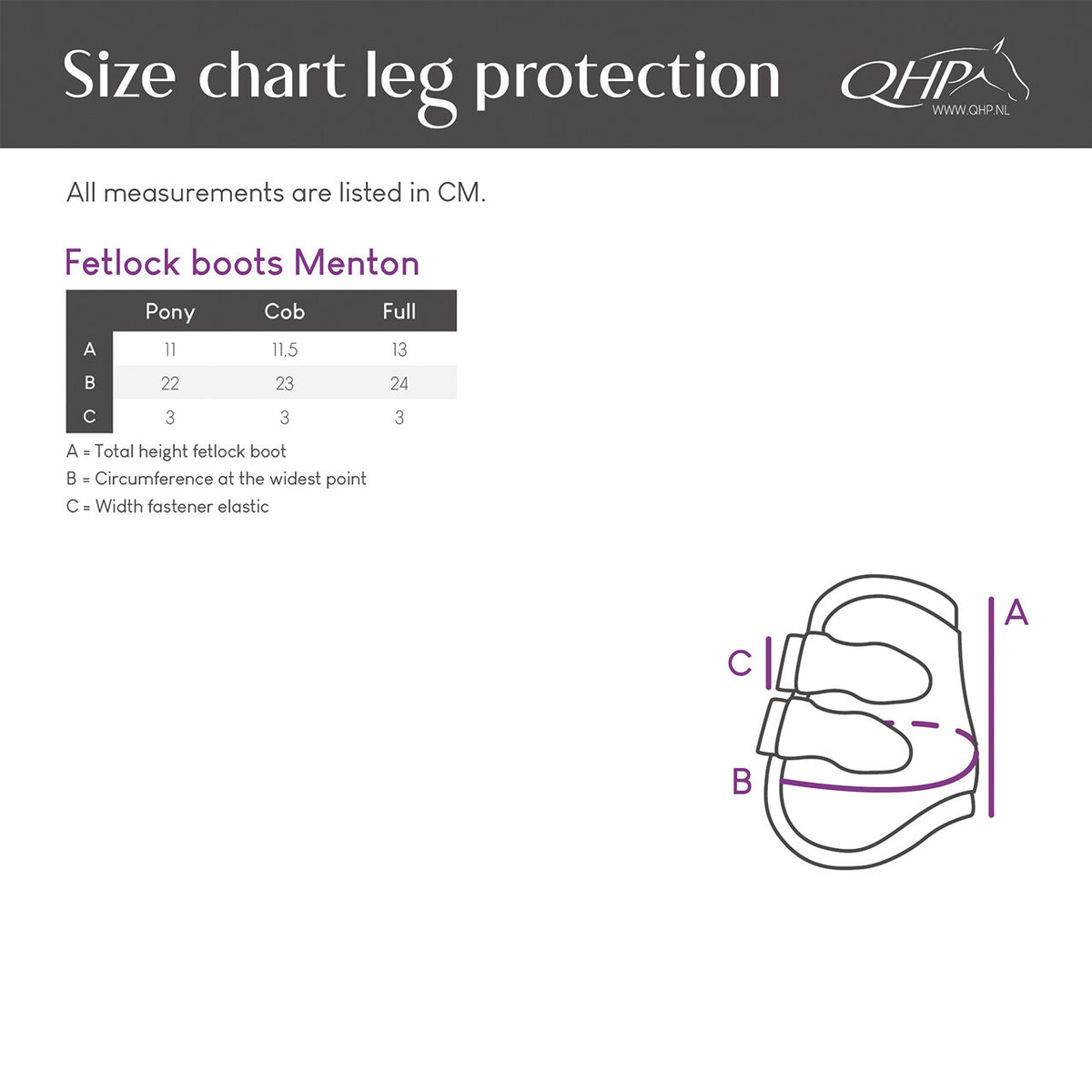 Fetlock boots Menton