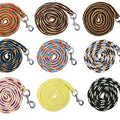 Braided tether with carabiner lot with set of 25 0141 assorted / piece