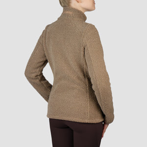 TEDDY JACKET FRANCESCA DARK CHOCOLATE / XL