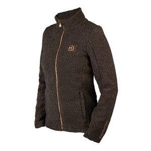 TEDDY JACKET FRANCESCA DARK CHOCOLATE / 140