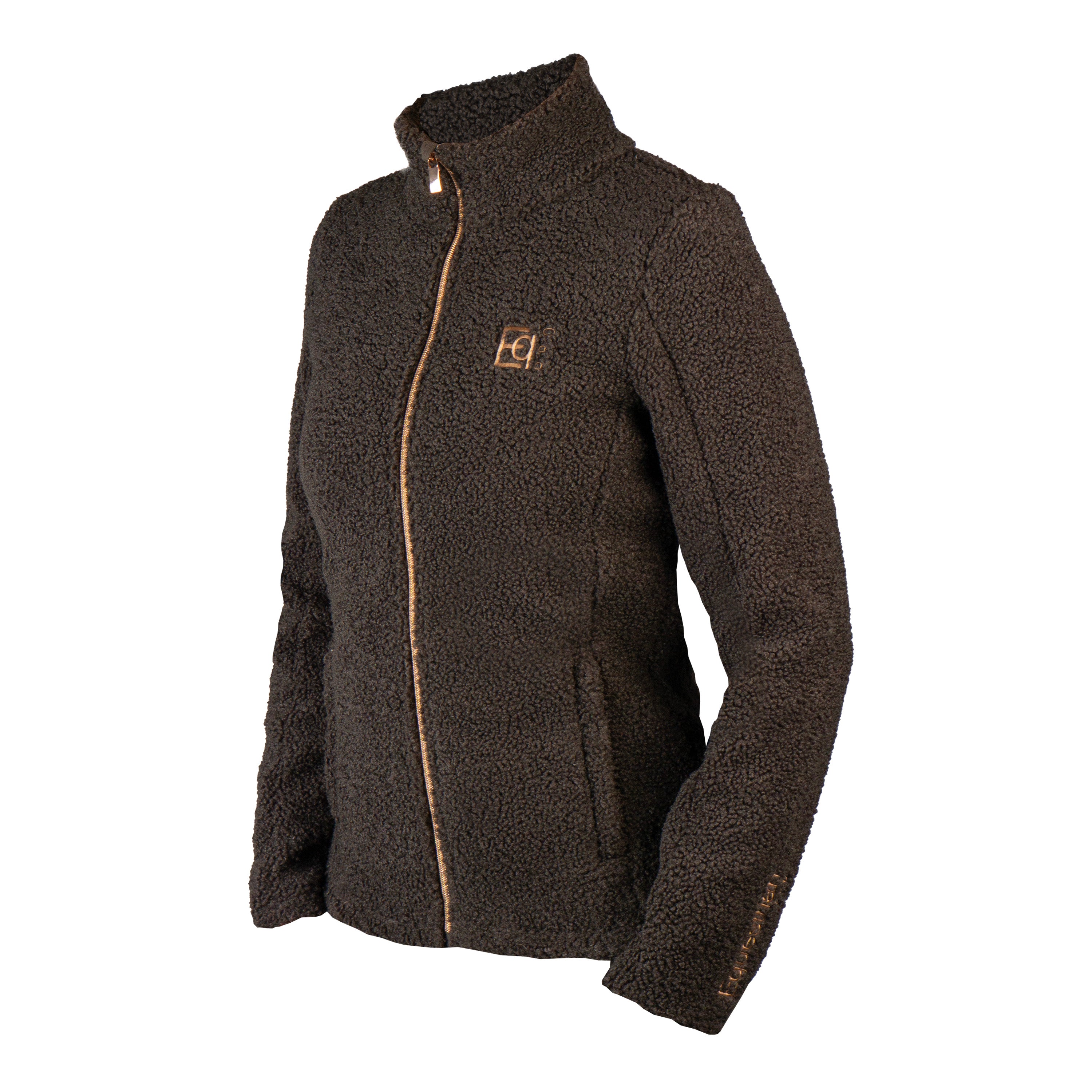 TEDDY JACKET FRANCESCA DARK CHOCOLATE / 140