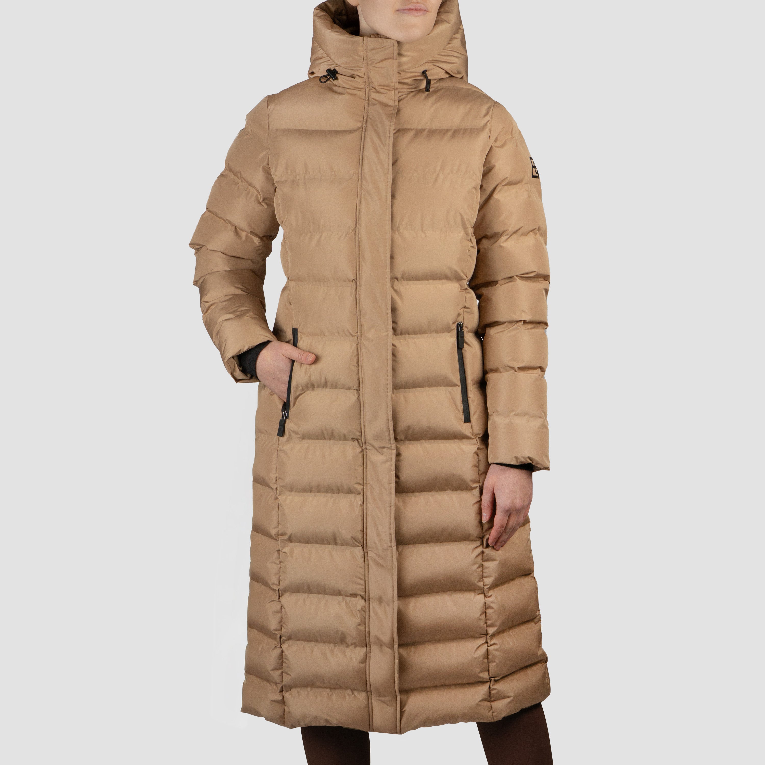 PUFFER COAT ELOISE MOCHA / XS