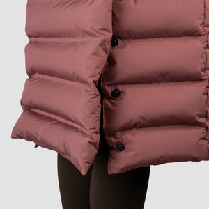 PUFFER COAT ELOISE DEEP RUBY / XS