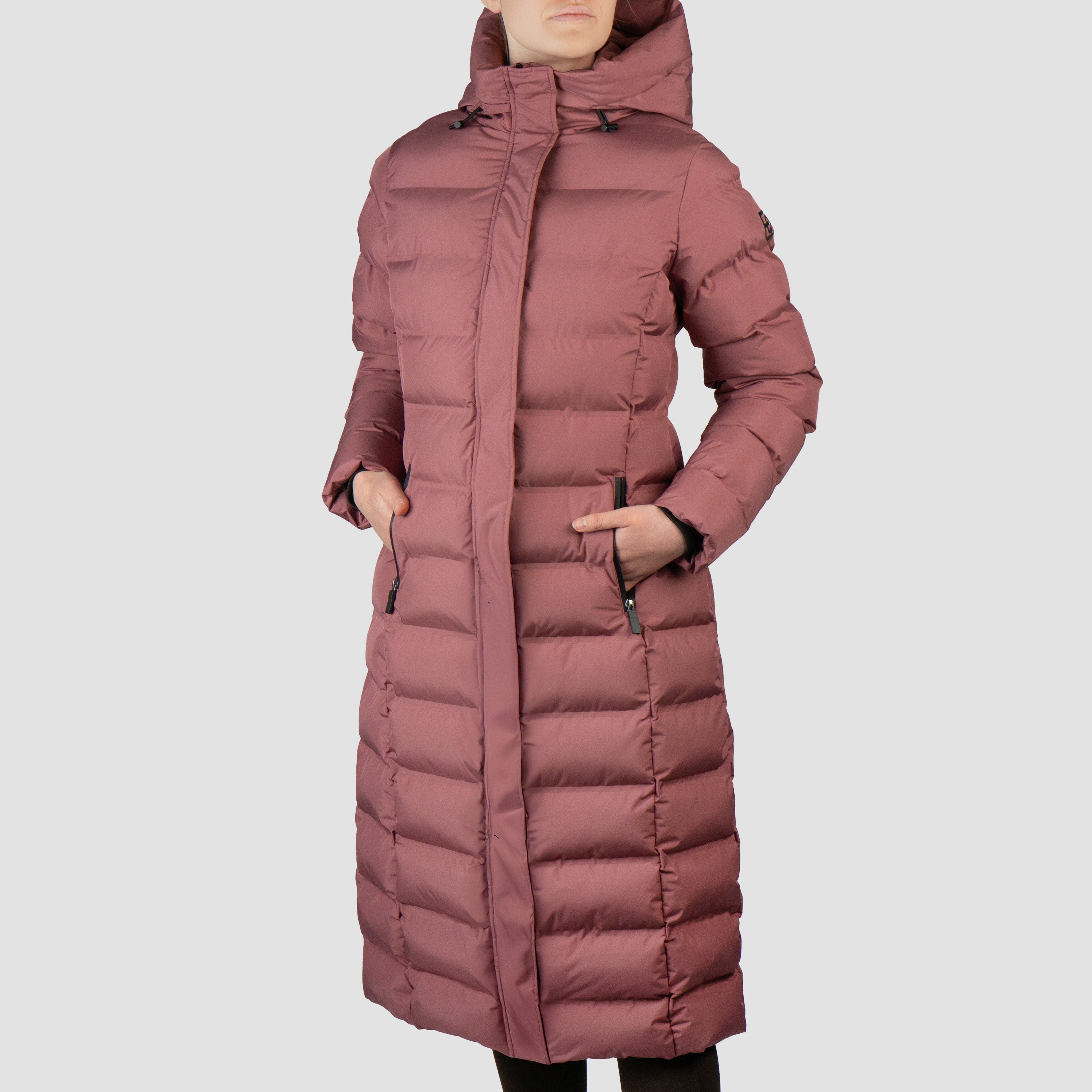PUFFER COAT ELOISE DEEP RUBY / XS