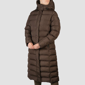 PUFFER COAT ELOISE DARK CHOCOLATE / XS