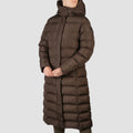 PUFFER COAT ELOISE DARK CHOCOLATE / XS