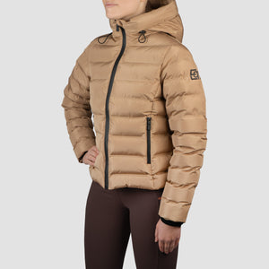 PUFFER JACKET SHORT PENELOPE MOCHA / XS