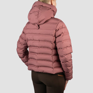 PUFFER JACKET SHORT PENELOPE DEEP RUBY / S
