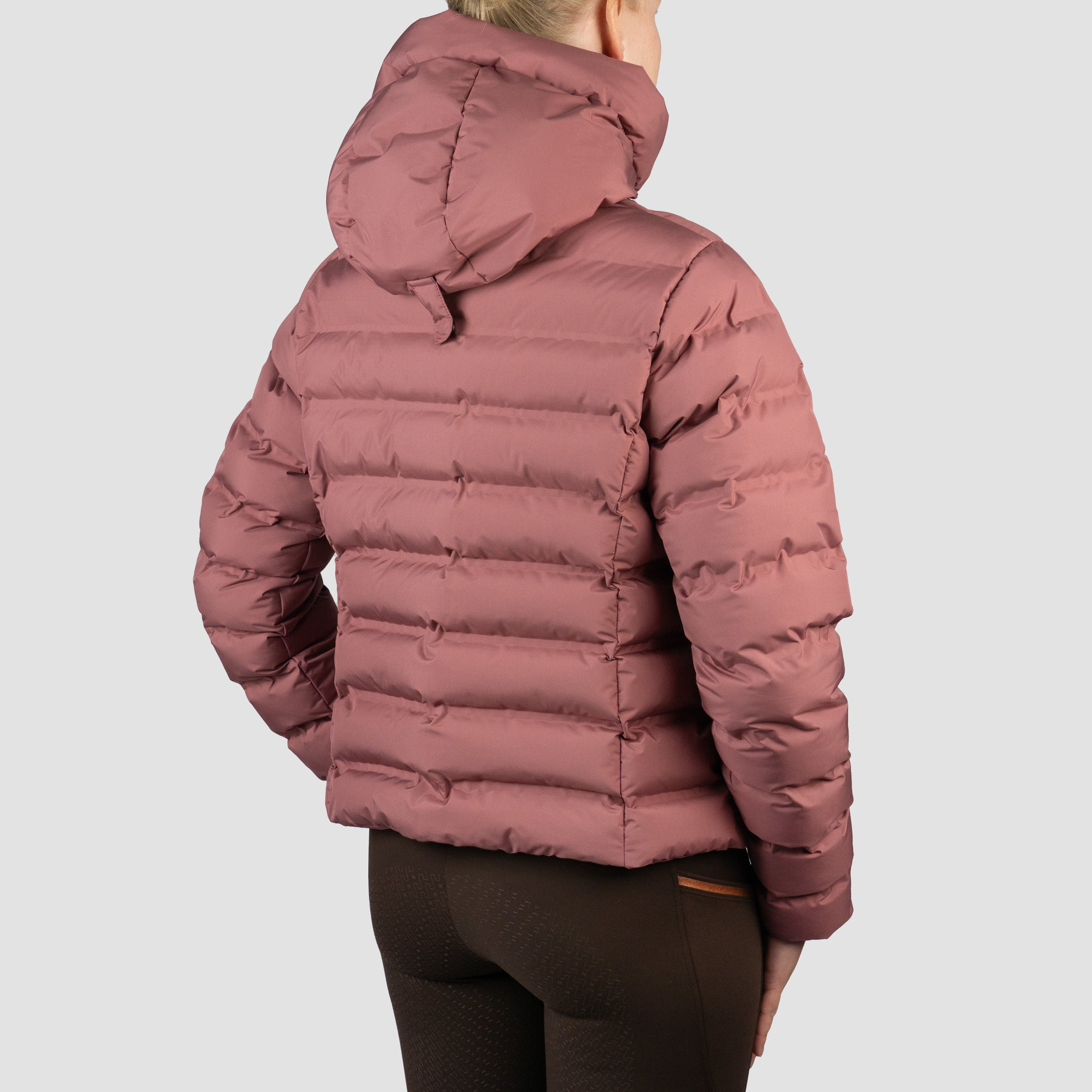 PUFFER JACKET SHORT PENELOPE DEEP RUBY / S