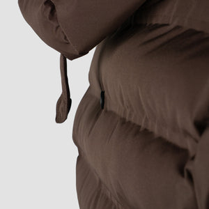 PUFFER JACKET SHORT PENELOPE DARK CHOCOLATE / XS