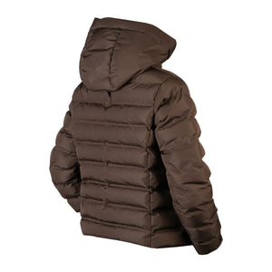 PUFFER JACKET SHORT PENELOPE DARK CHOCOLATE / XS