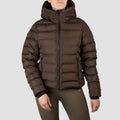 PUFFER JACKET SHORT PENELOPE DARK CHOCOLATE / XS