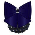 Hair bow with net diamonds IRH