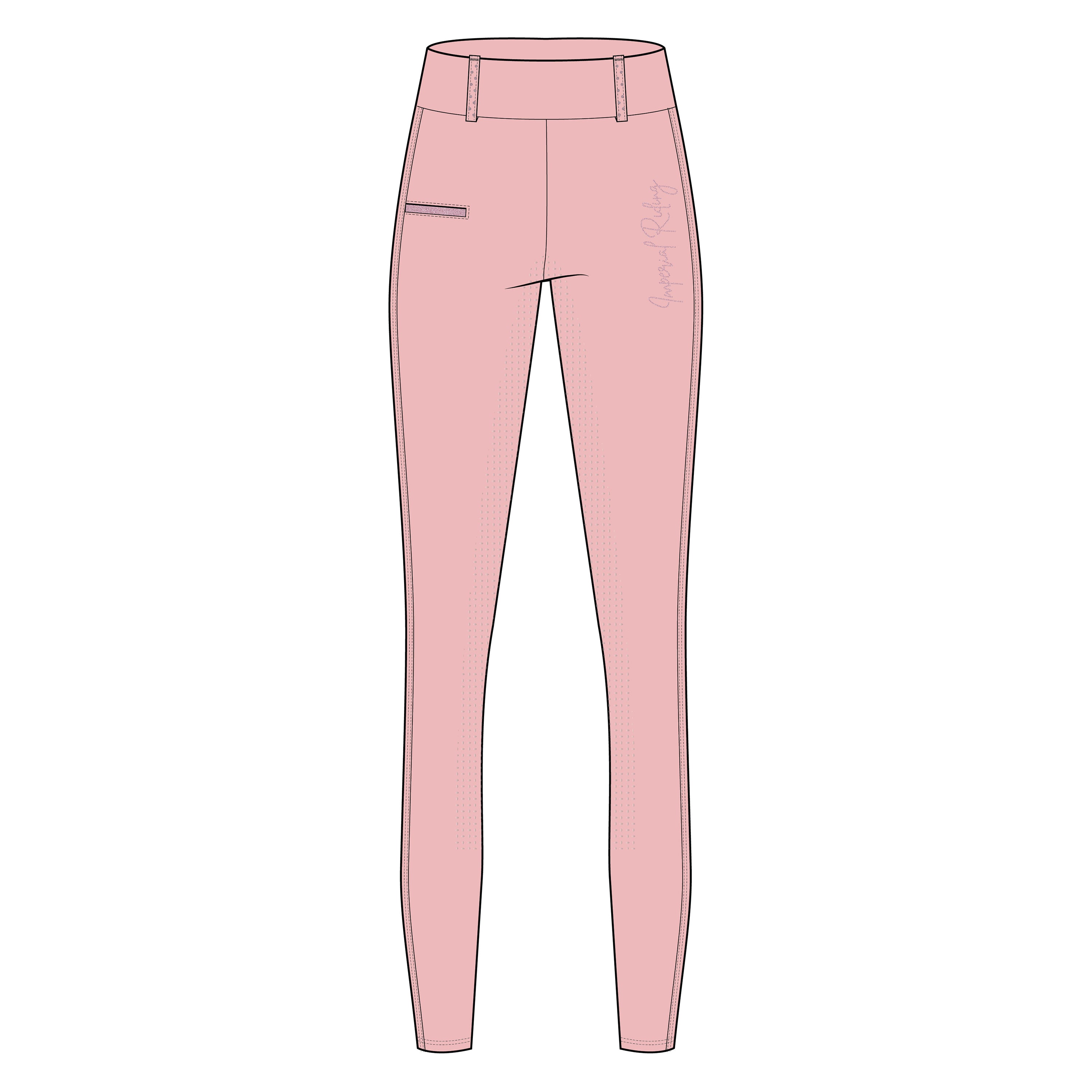 KIDS Riding tights IRHComfi Sparks summer FullGrip
