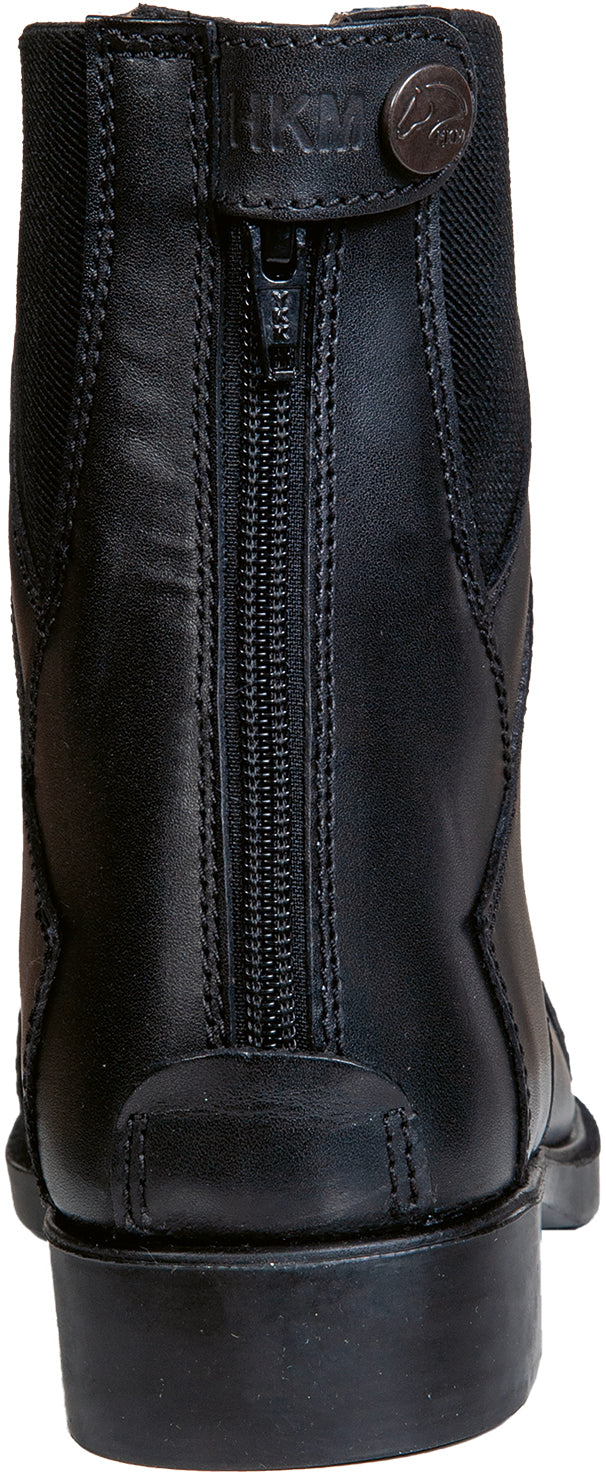 Jodhpur boots London with elastic vent + zip 9100 black / 33