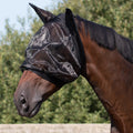 Fly mask with ear protection fine