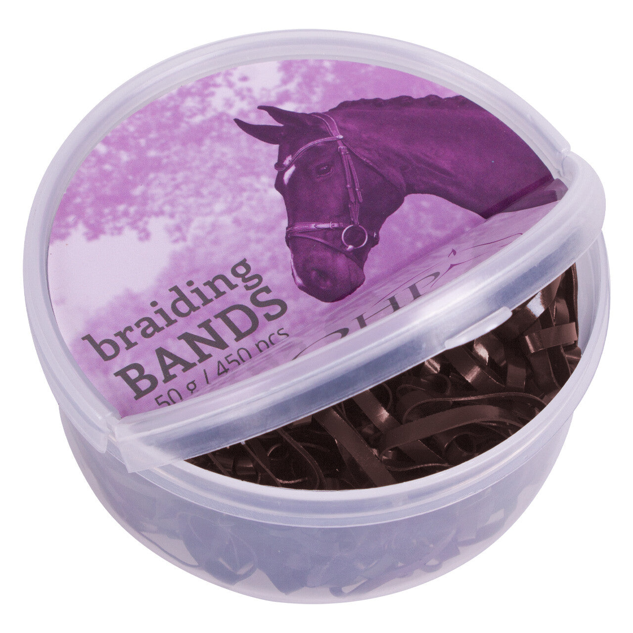 Rubber braiding bands box